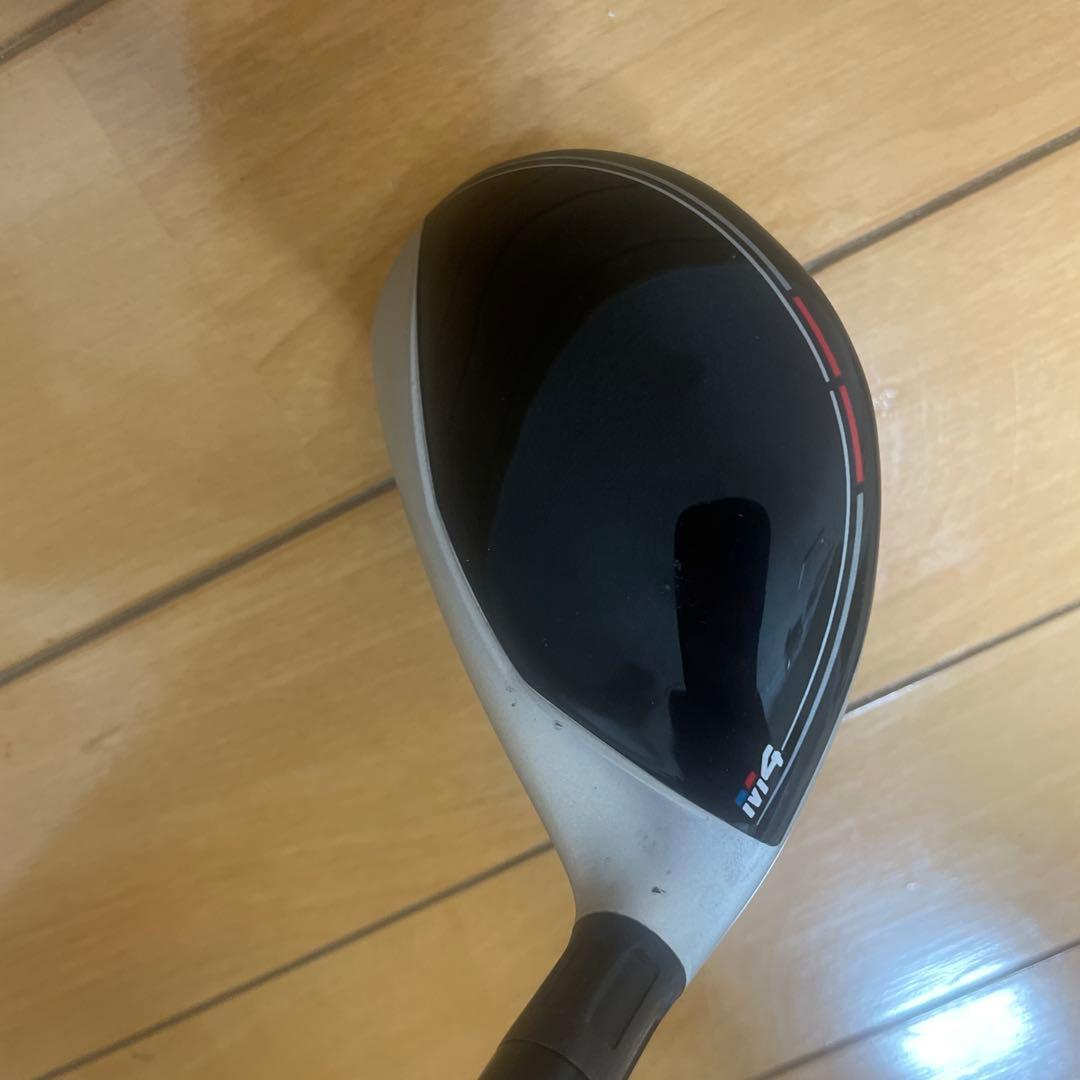 ぽ*ち様 テーラーメイドM4 4U ユーティリティ 22度 ヘッドカバー付属