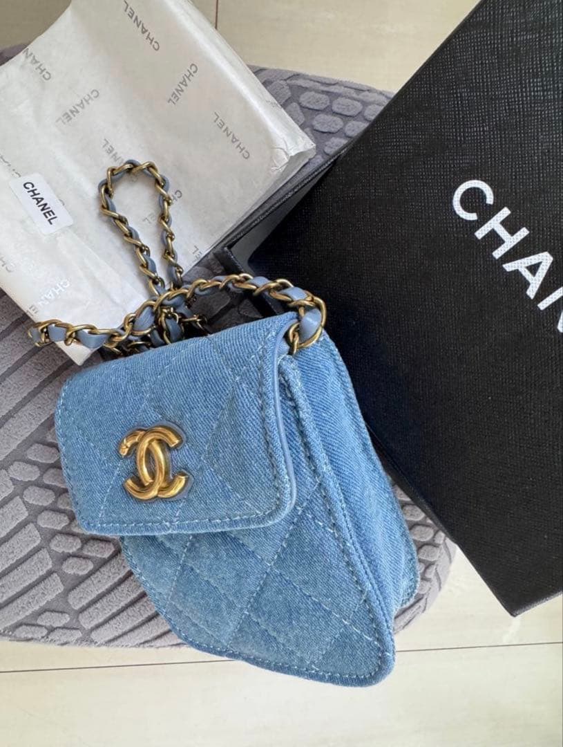 シャネル CHANEL VIP限定 非売品 ノベルティ デニムショルダー