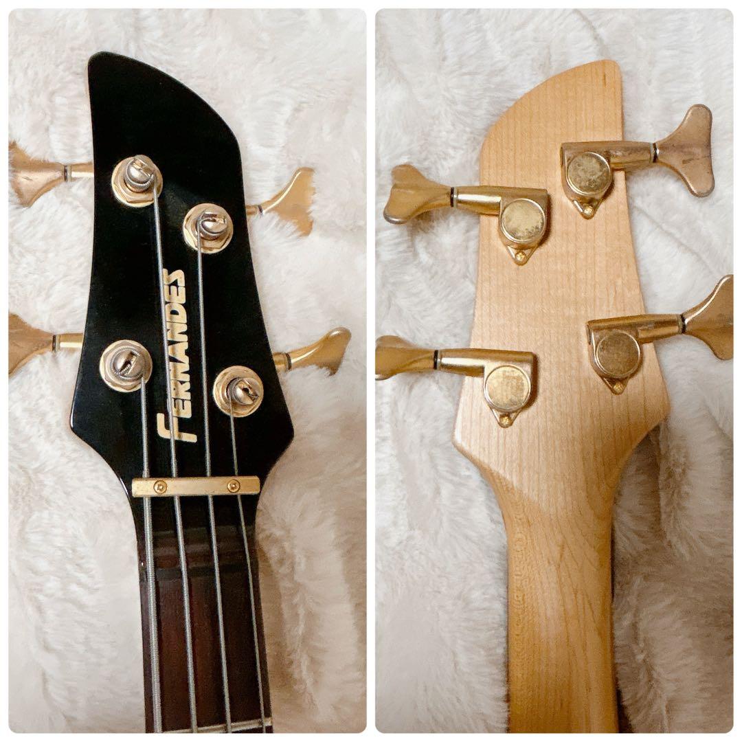 Fernandes FRB-40 PJ シースルーグリーン エレキベース