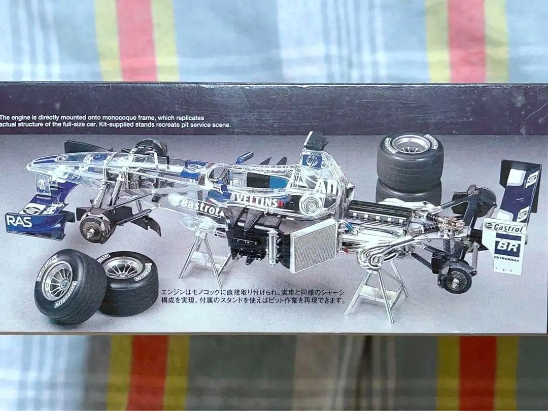 絶版 タミヤ 1/20 ウィリアムズ  FW24 イタリアGP フルビュー