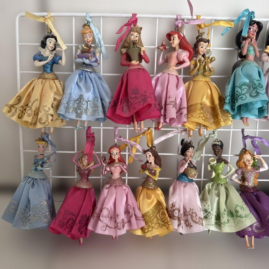 ディズニープリンセス　オーナメント24体