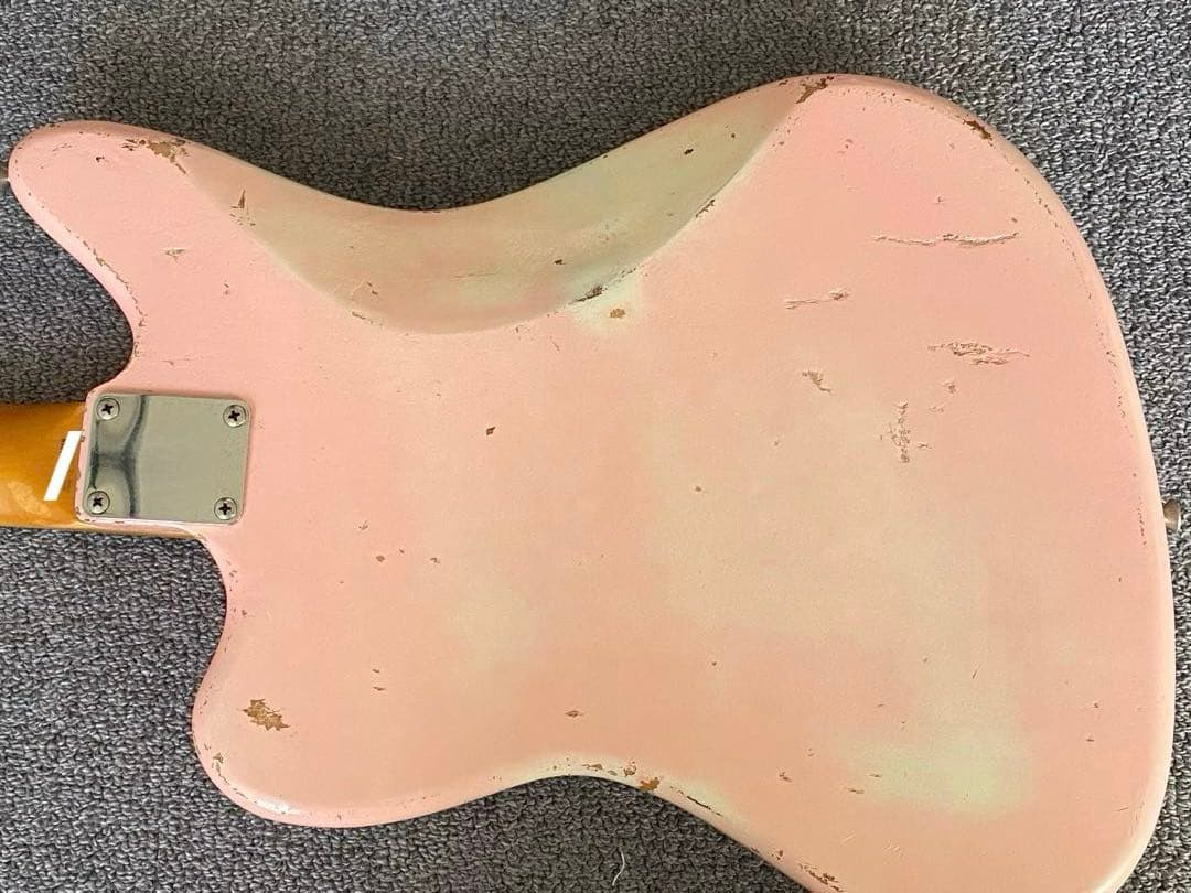 fenderJapanJAGUAR フジゲン シェルピンク M/HレリックMOD