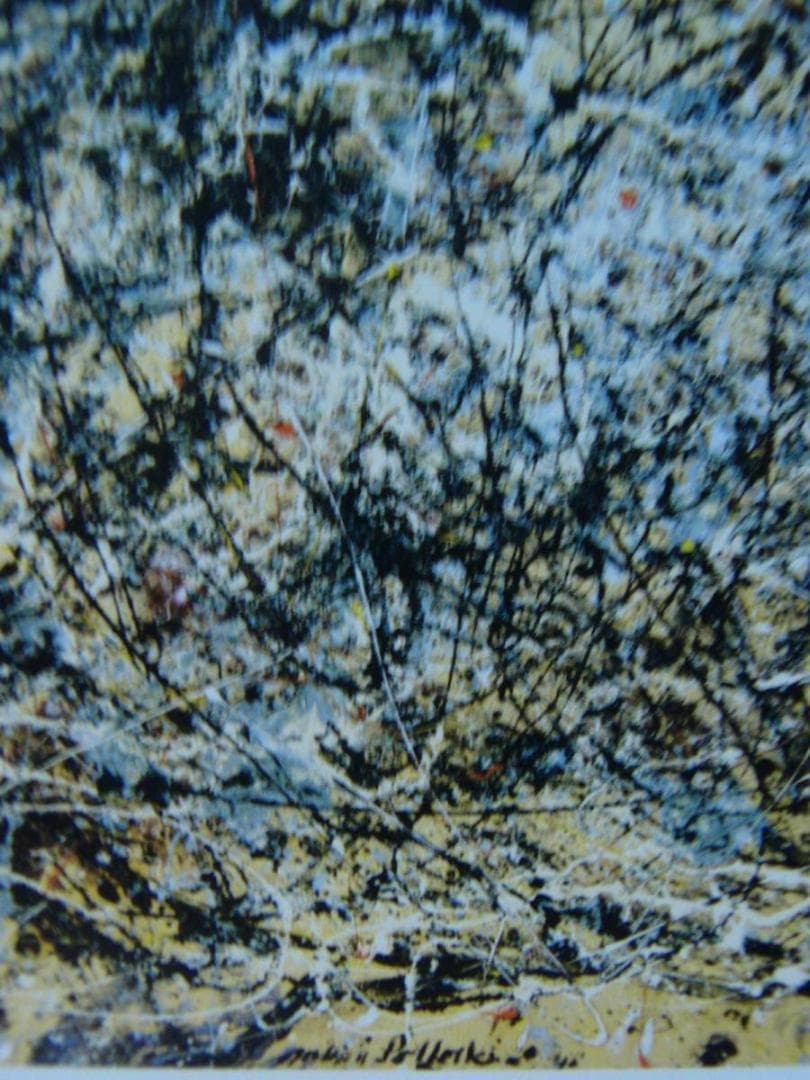 ジャクソン・ポロック「ナンバー1A 1948」、希少画集より、状態良好