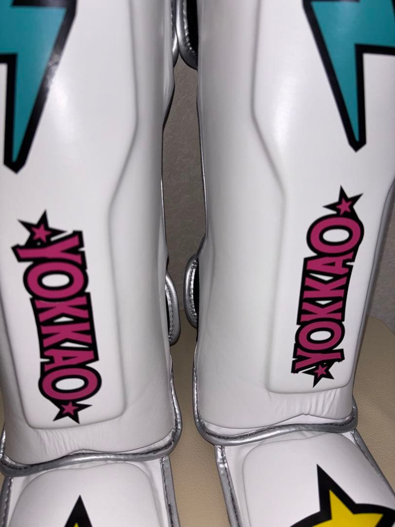 YOKKAO ヨッカオ　スタジアムシンガード　ホワイト　サイズS