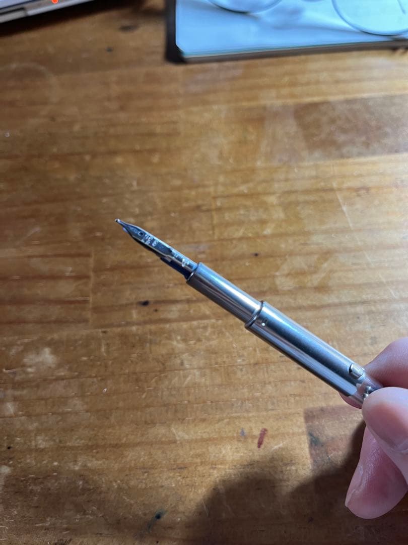 pilot キャップレス k18木製 万年筆　M