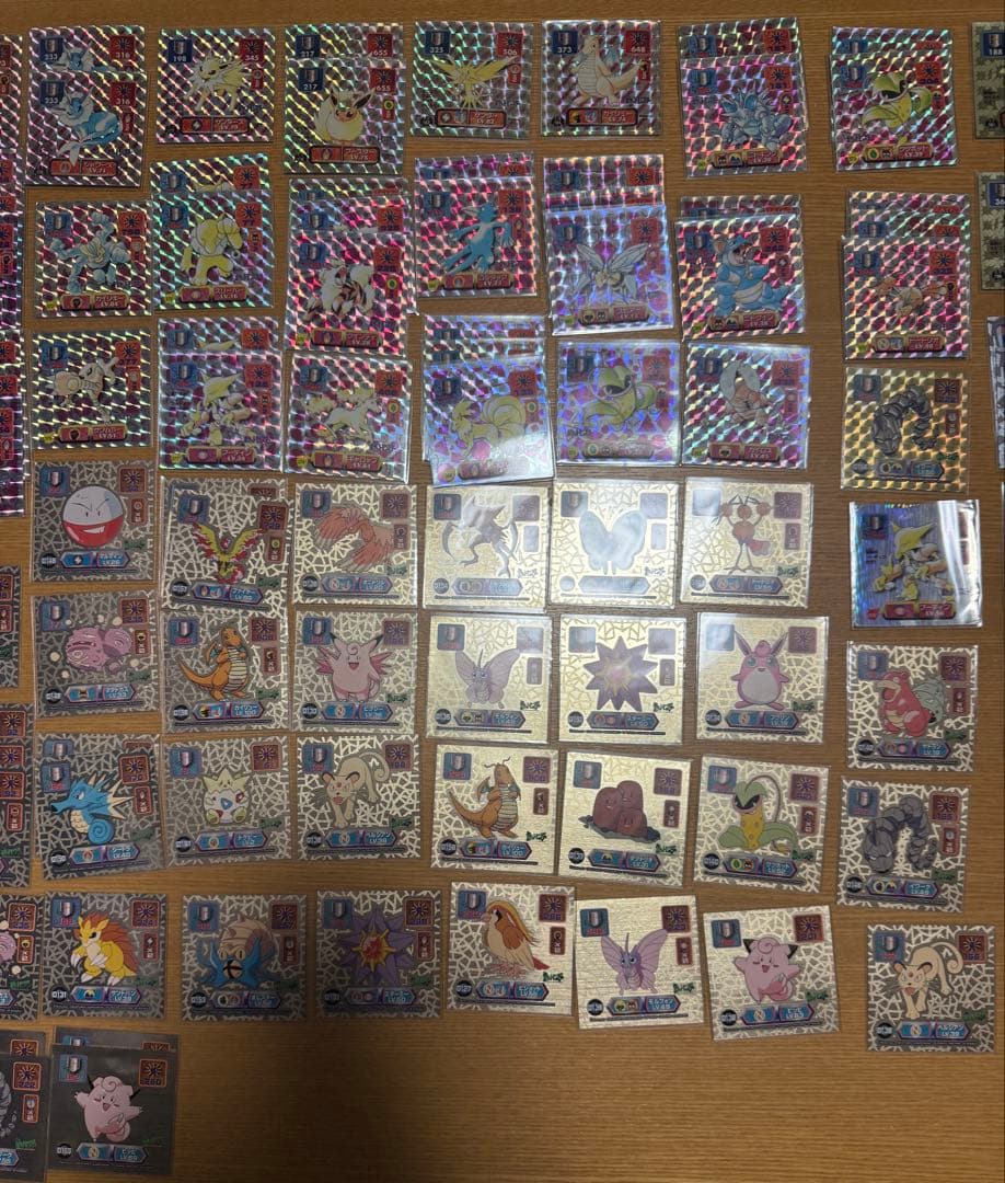 ポケモンシール　ポケモン最強シール烈伝　引退品　アマダ他