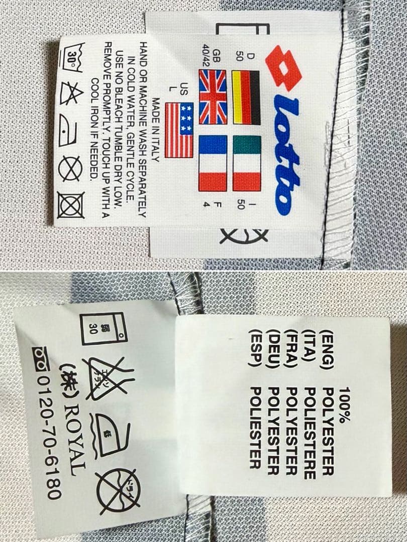 【新品/タグ付き】01/02 ユヴェントスFC ♯10 デルピエロ【Lサイズ】