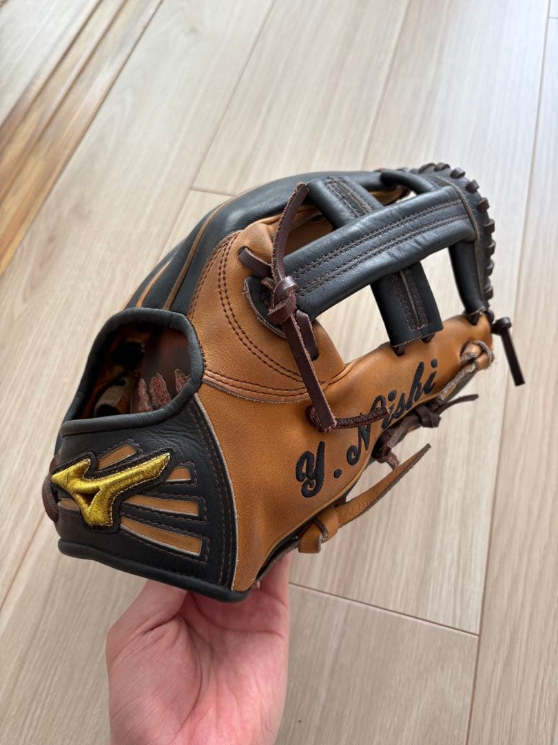 ニ*ヤ様 来週で出品終了予定 Mizuno Pro 軟式グローブ ミズノプロ ハ