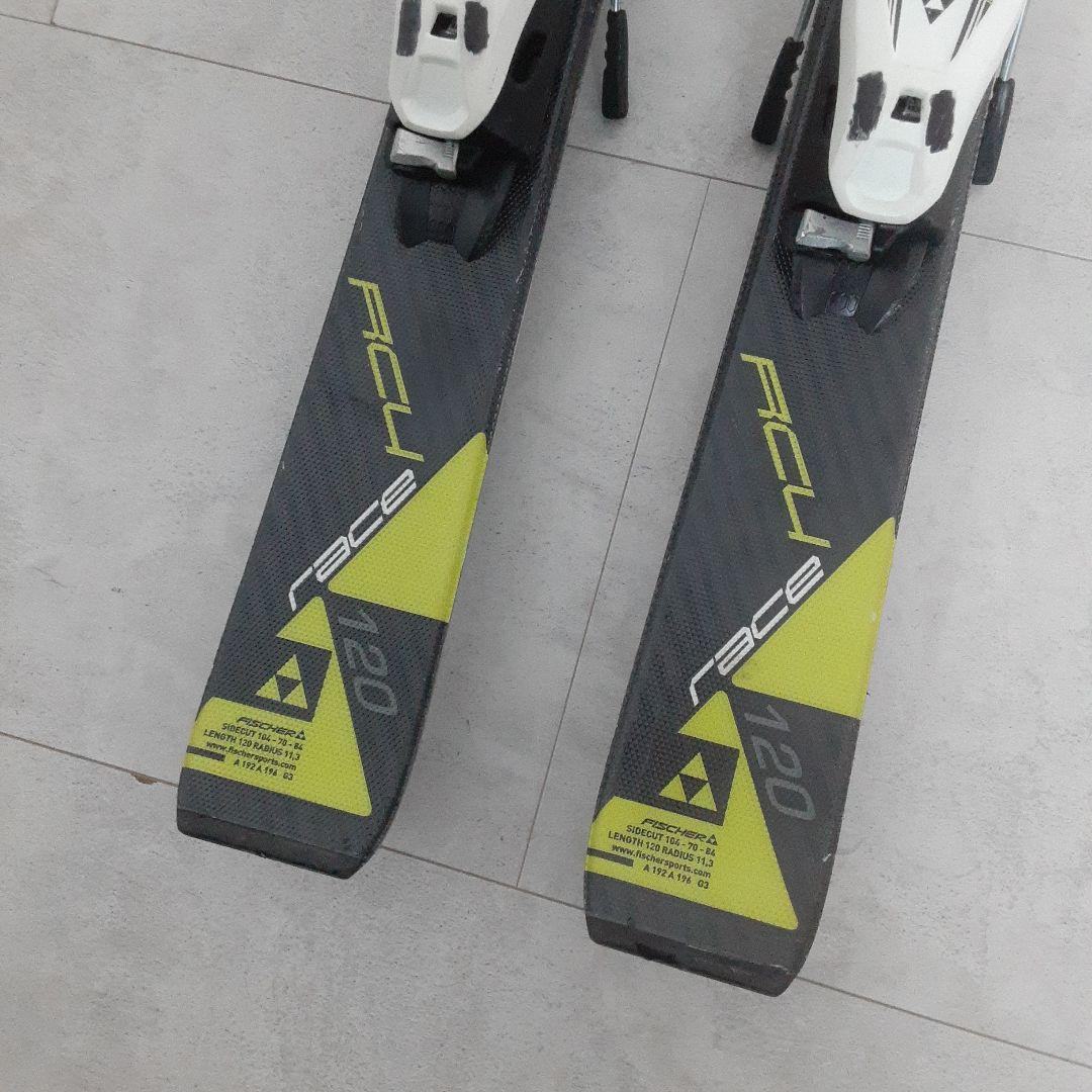 FISCHER フィッシャー RC4 RACE ジュニア スキーセット120cm