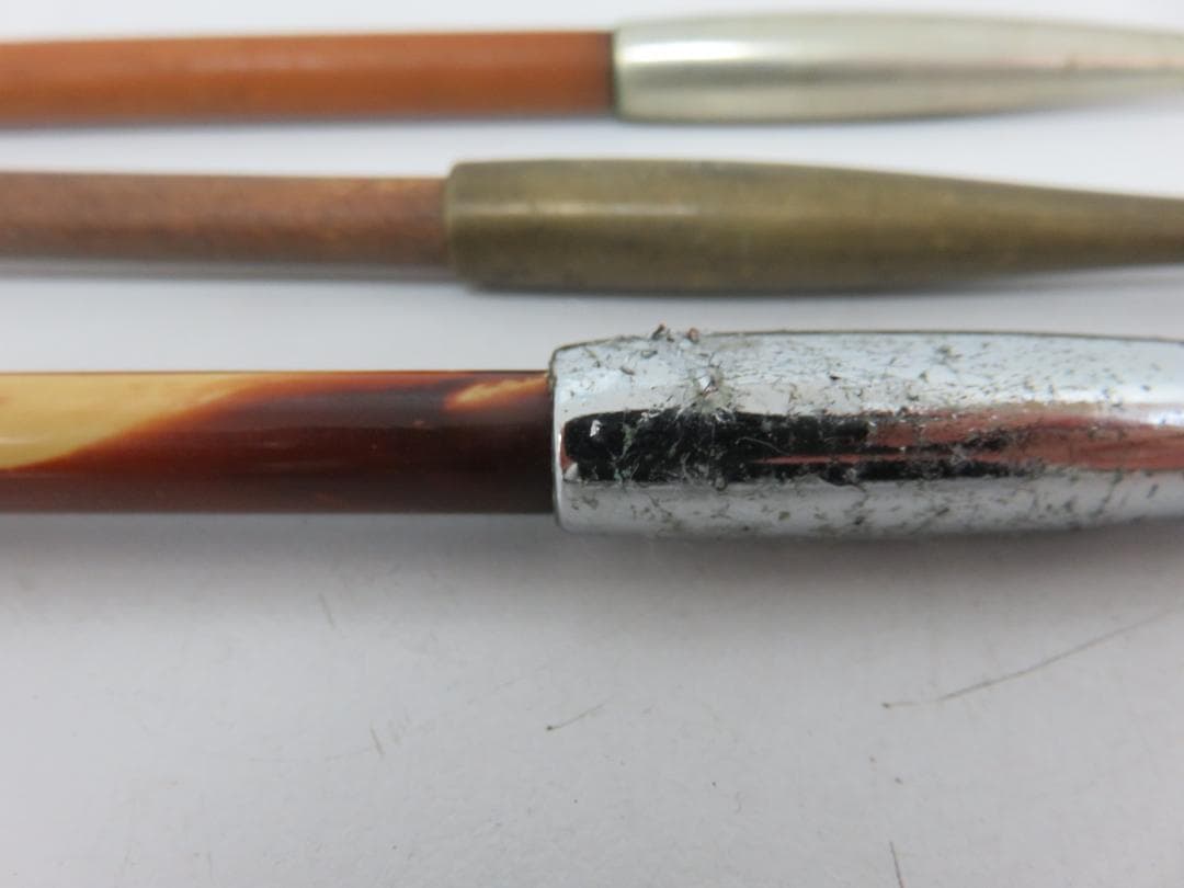 アンティーク キセル 4本セット 煙管 竹製 木製 金属製 レトロ 古道具 骨董