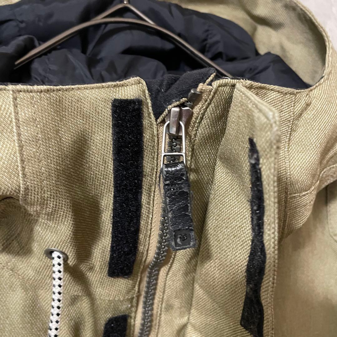 Burtonバートンスキーウェアスノーボードジャケットパーカーベージュ黒ブラック