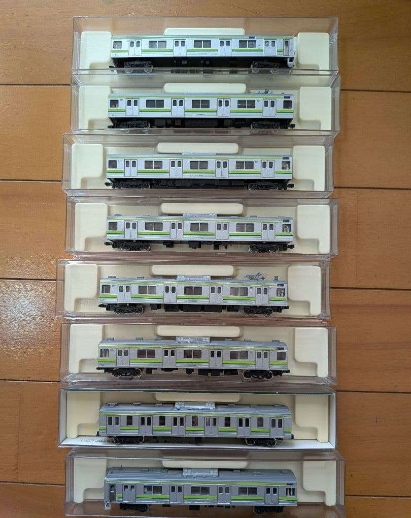 КATO 205系横浜線Н27編成 8両セット【ジャンク品】室内灯付