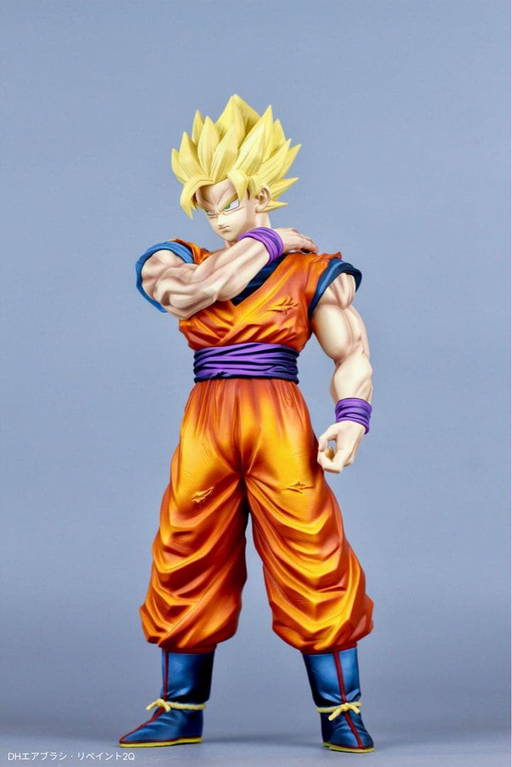 ドラゴンボールZ 超サイヤ人2 孫悟空　グランディスタサイズ　再塗装・改造品