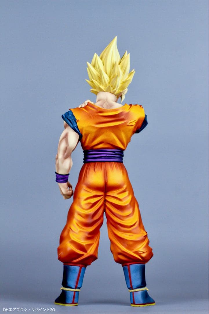 ドラゴンボールZ 超サイヤ人2 孫悟空　グランディスタサイズ　再塗装・改造品