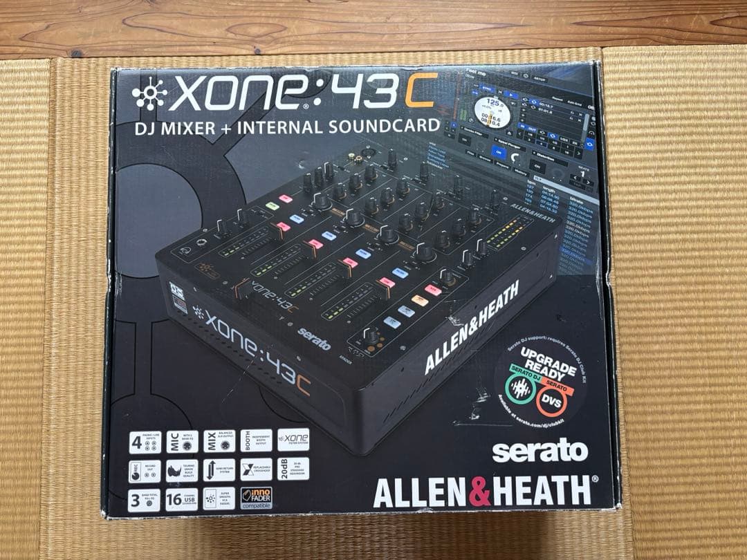 Allen&Heath Xone 43C DJミキサー オーディオ プリアンプ