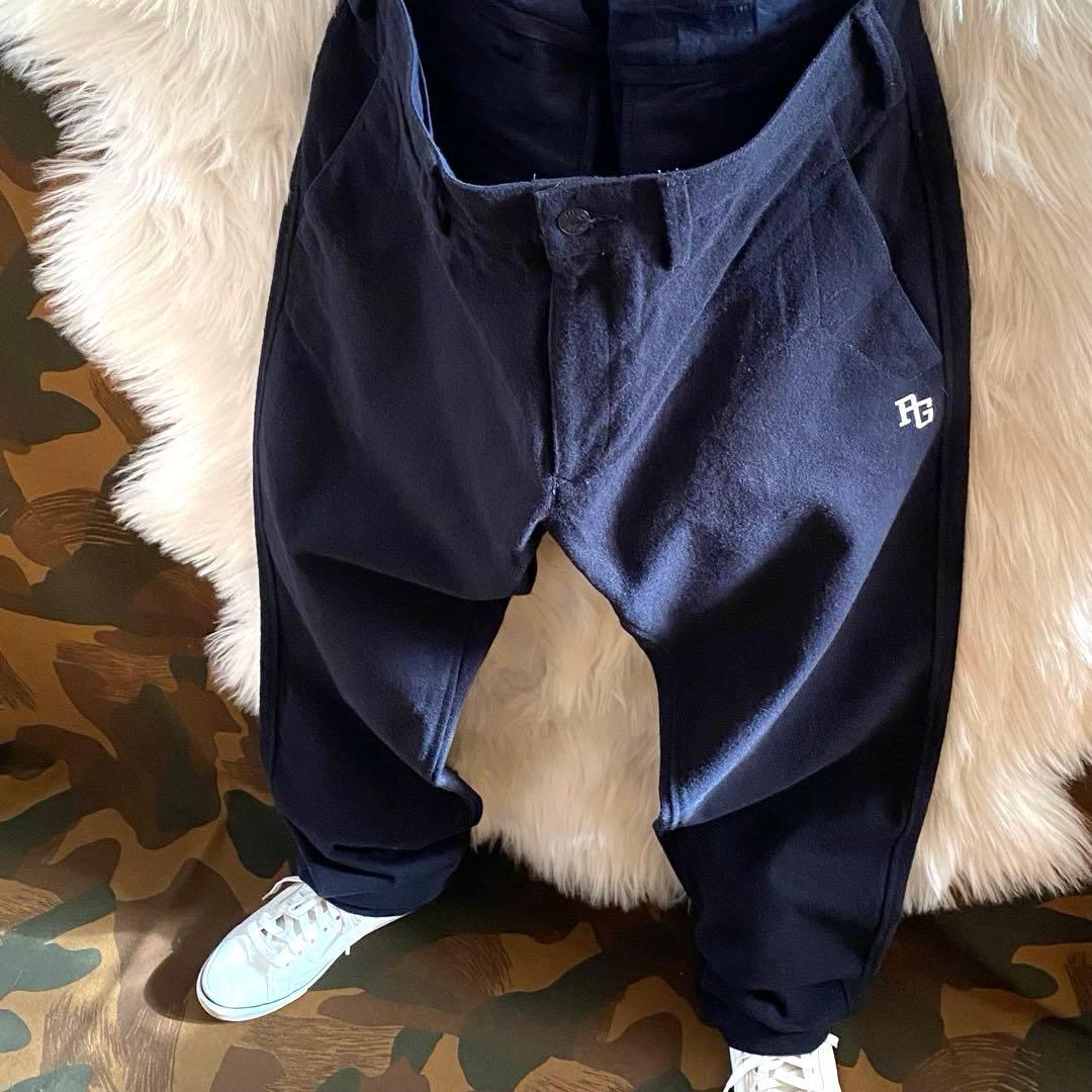 パーリーゲイツ PEARLY GATES ウール パンツ シンチバック XL 6