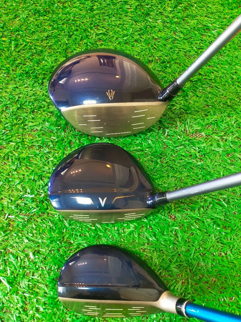 希少ゼクシオ1210多数レディース8本ドライバーフェアウェイウッドUTアイアン