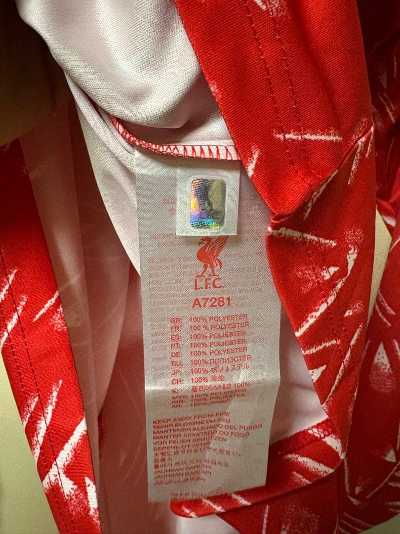 リバプールFC 長袖シャツ 1989/1990 adidas Candy