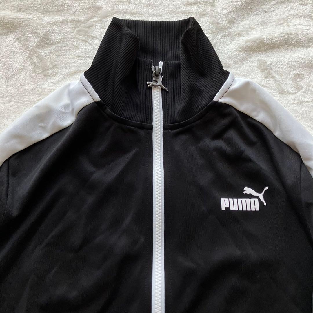 新品未使用タグ付✨PUMA プーマ ジャージセットアップ ジャージ上下 黒 XL