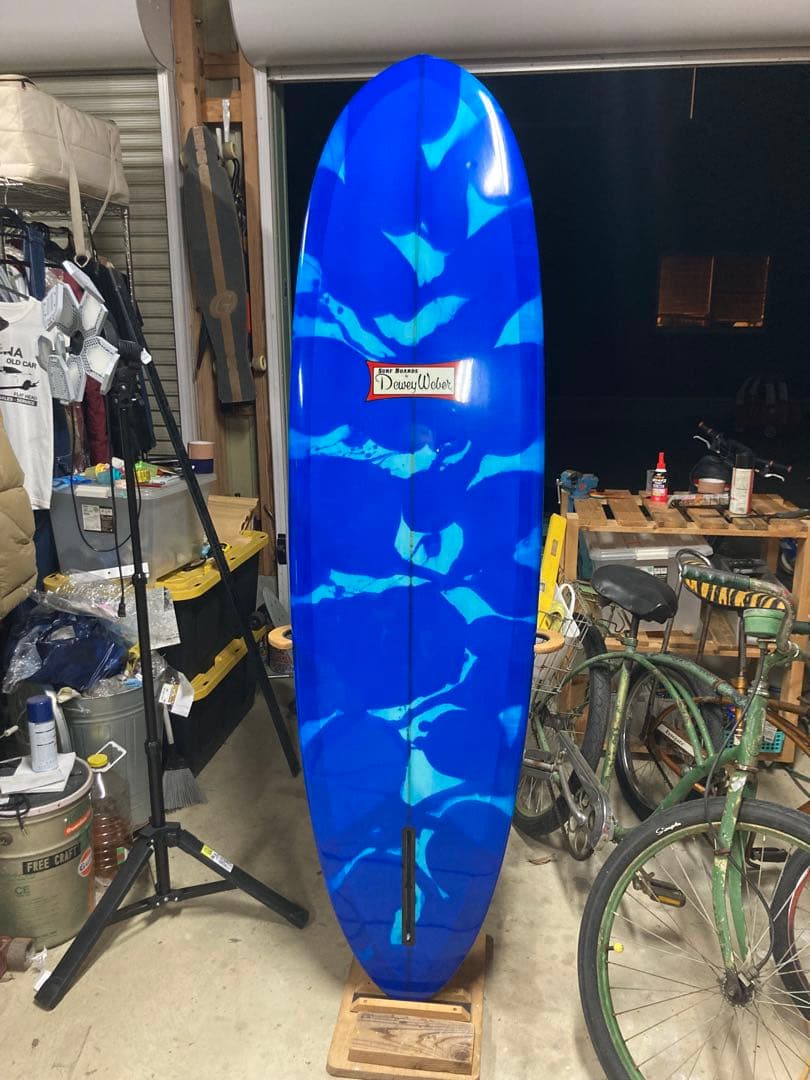 デューイウェーバー フェザーファストバック6'8\" ミッドレングス　ファンボード