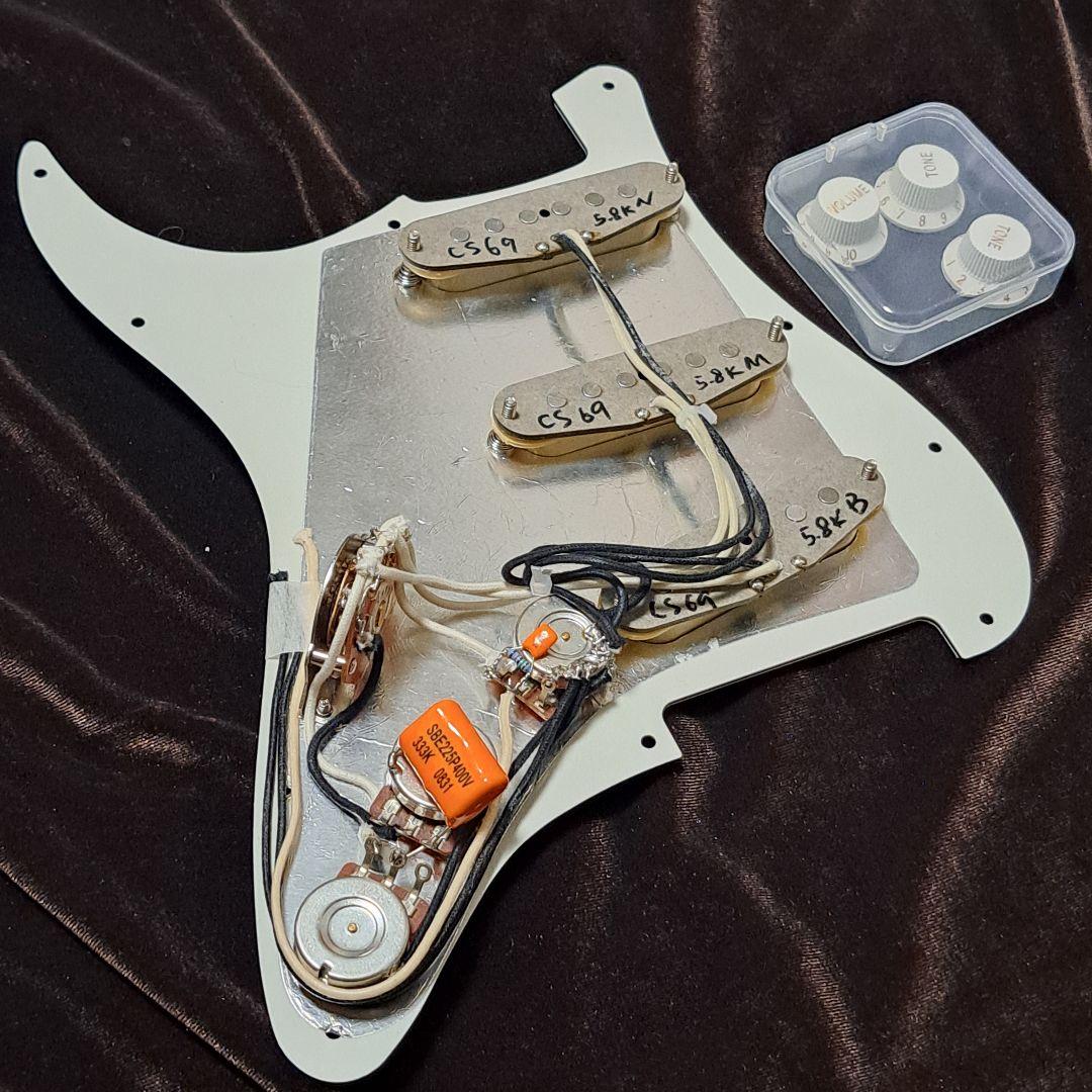 ストラトSSSアセンブリ　CS69復刻　高品質　Standard