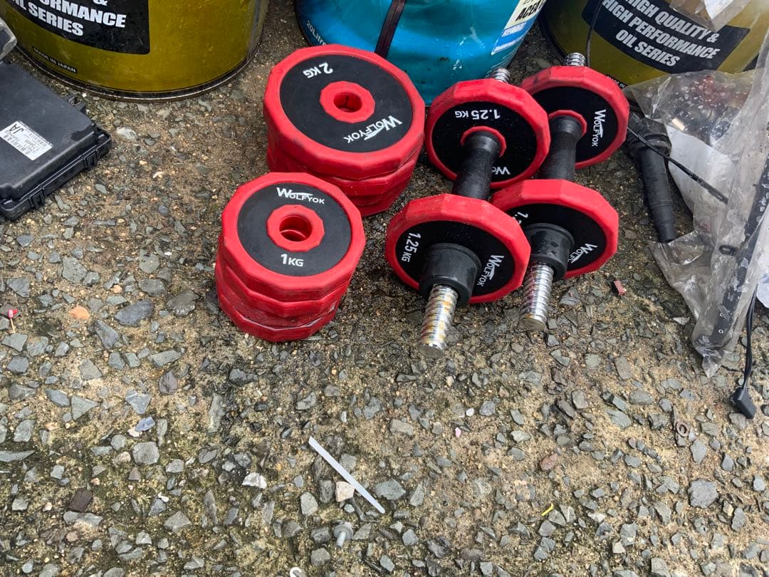 wolfyok weights/ウルフヨク ウェイト ダンベル　ワークアウト