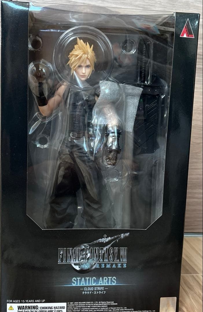 ファイナルファンタジーVII リメイク　スタティックアーツ　クラウド・ストライフ