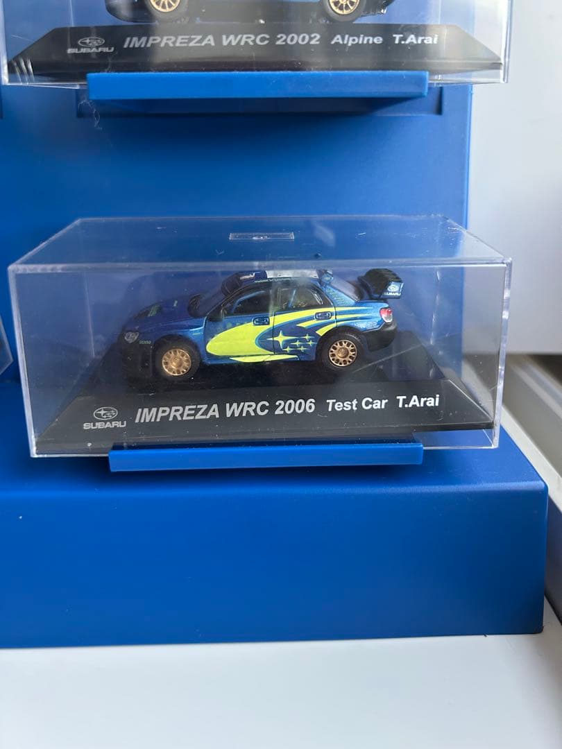 9/30迄　ディスプレイ付ミニカーCM’s 1/64 スバルインプレッサ9台