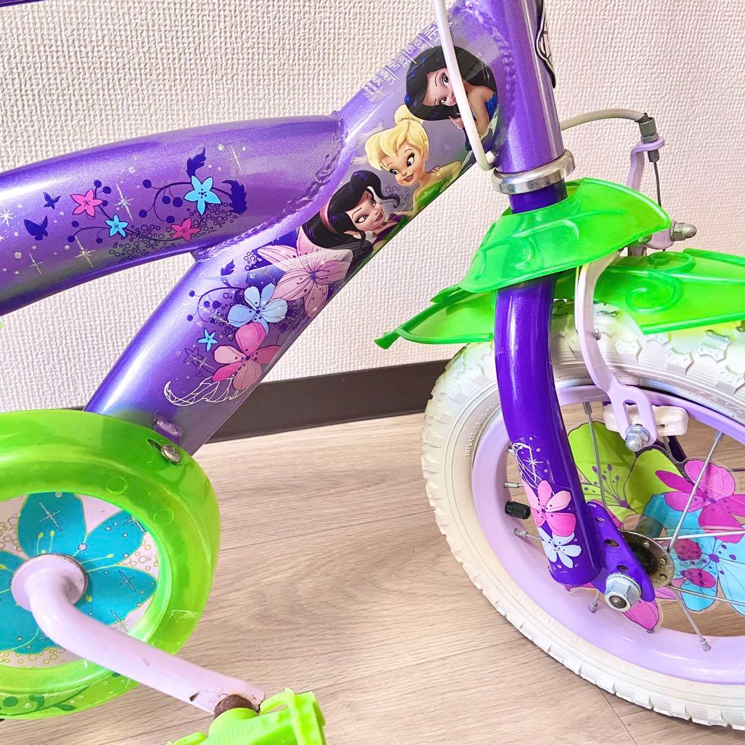 【超レア美品】HUFFY ティンカーベル幼児用自転車セット12インチ ※整備済