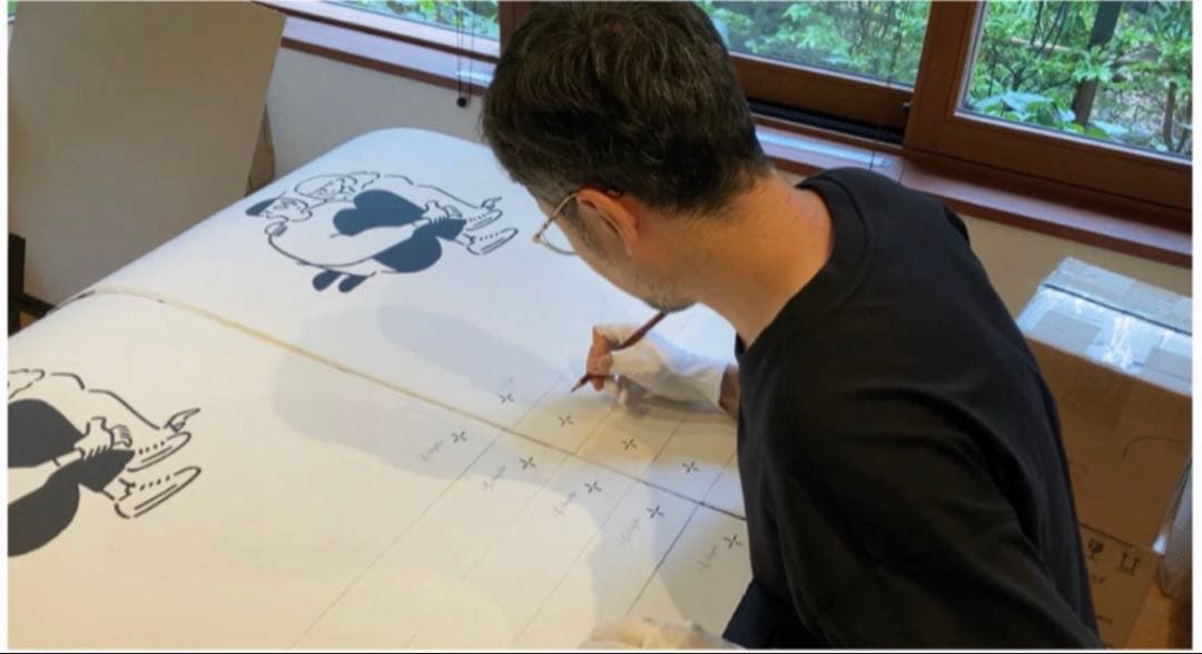 長場雄 yu nagabaシルクスクリーン