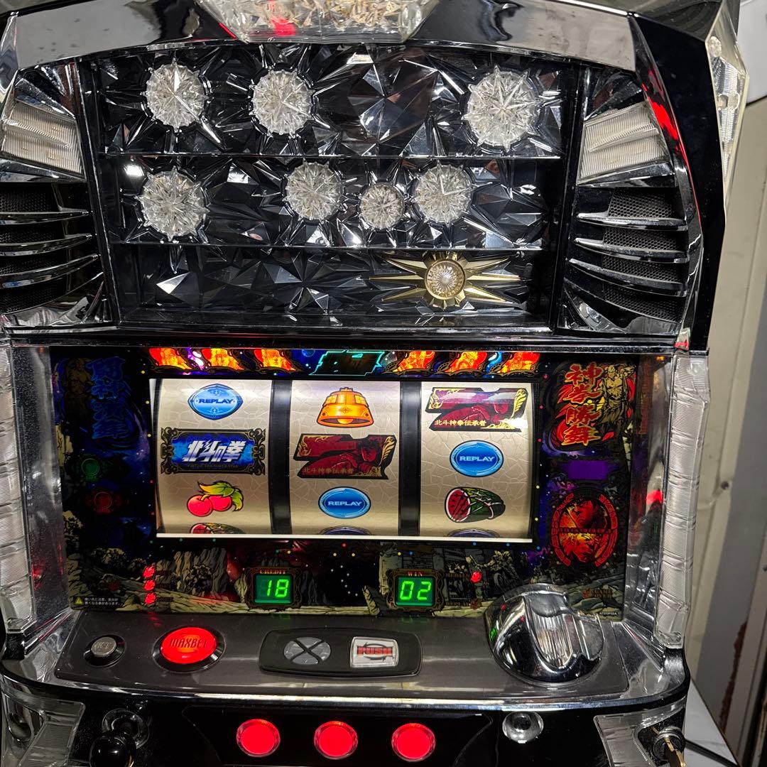 パチスロ実機 北斗の拳 転生の章ZA 極美品 アミューズメント使用