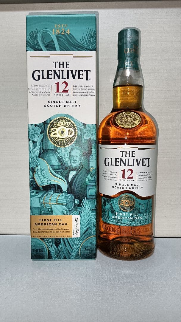 4本セット グレンリベット 12年 限定品 200周年記念 アルボラリス CS