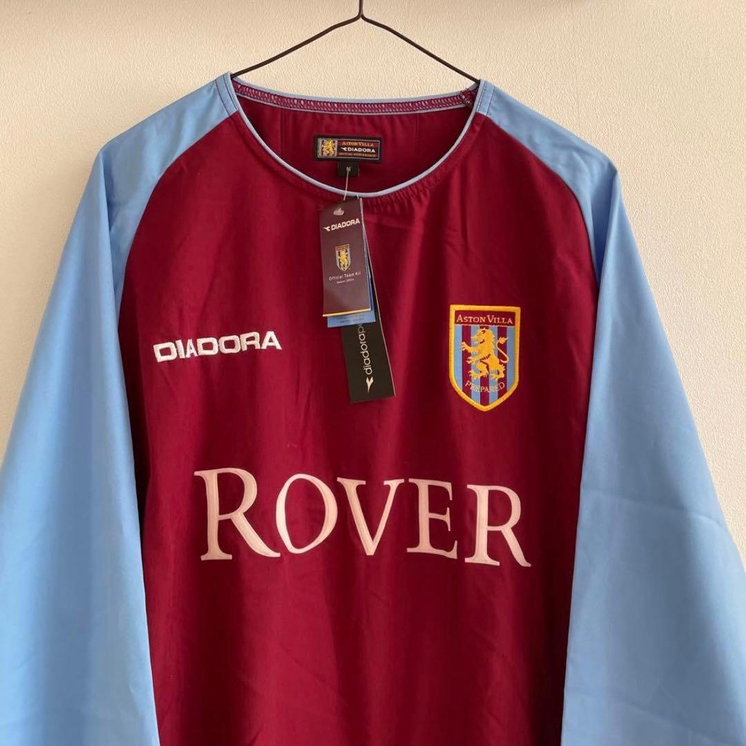 【希少】 アストンヴィラ　長袖　ユニフォーム　古着　シャツ　ジャージ　ジャケット