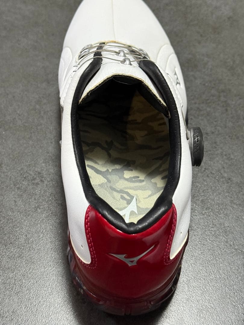 MIZUNO ゴルフシューズ 27cm 白 ダイヤル式 新品未使用