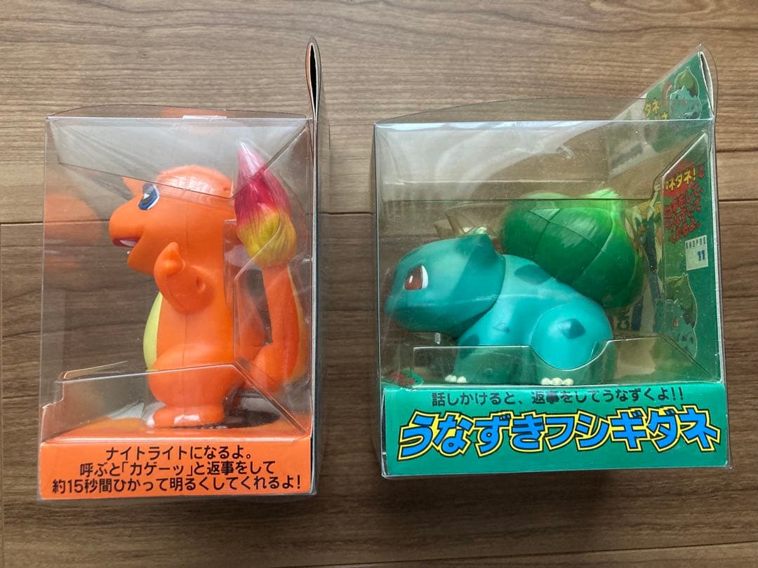 トミー　ポケットモンスター　うなずきフシギダネ　ひかってヒトカゲ　未開封