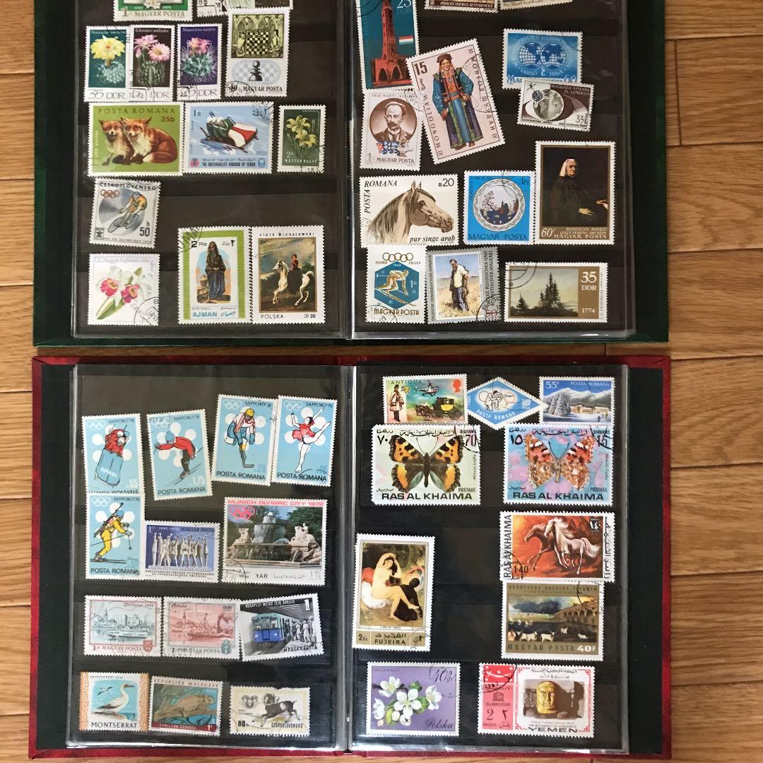 1970年代の世界の切手(使用済み)約400枚