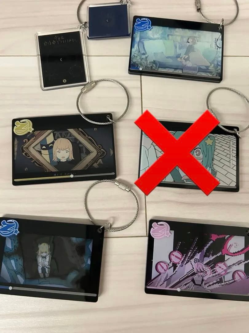 ずっと真夜中でいいのに。 アクリルキーホルダー 6種 ポーチ グッズ