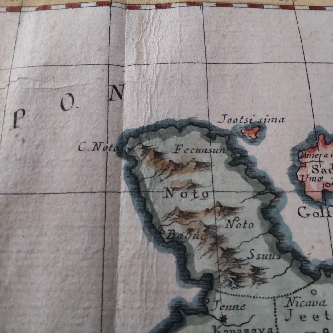 ③古版　日本帝国図、貴重　日本地図