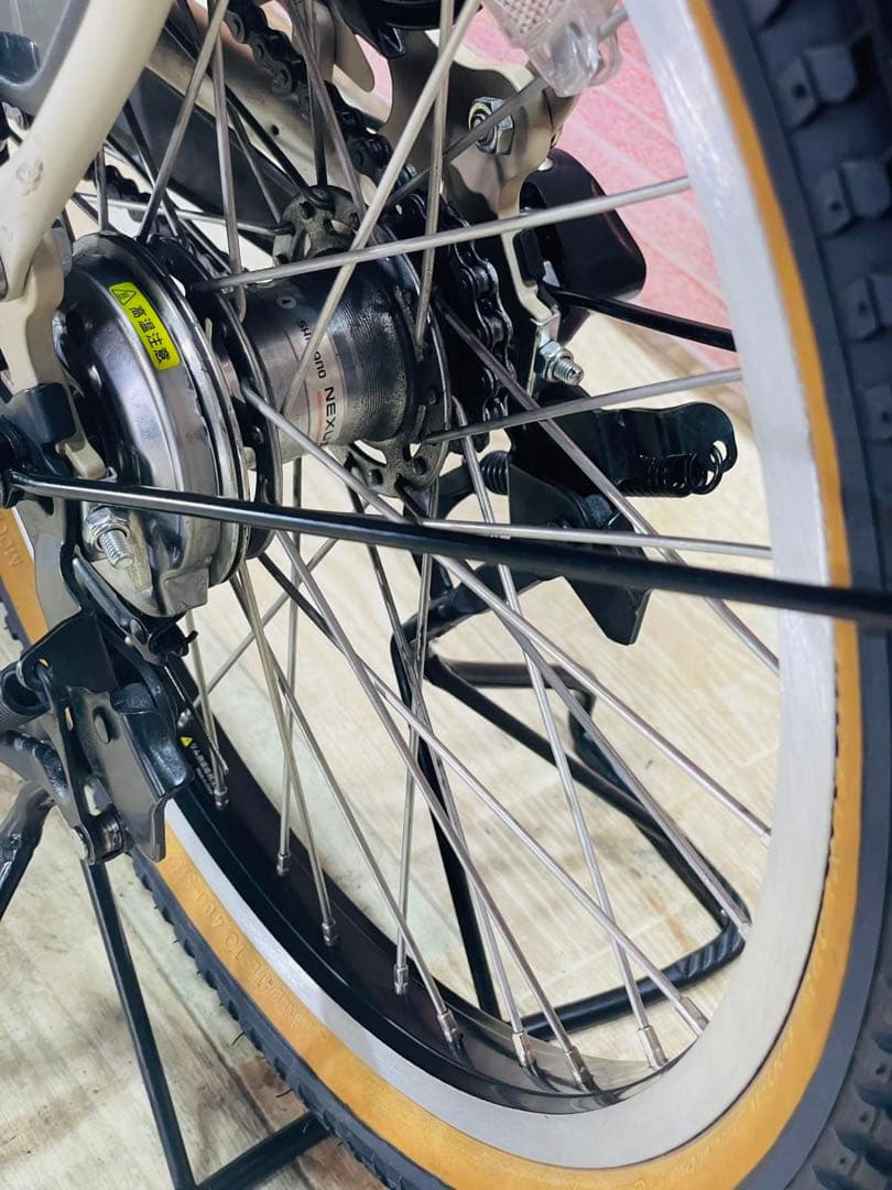 K2619 電動自転車ブリヂストン ビッケ 子供乗せ 20インチ