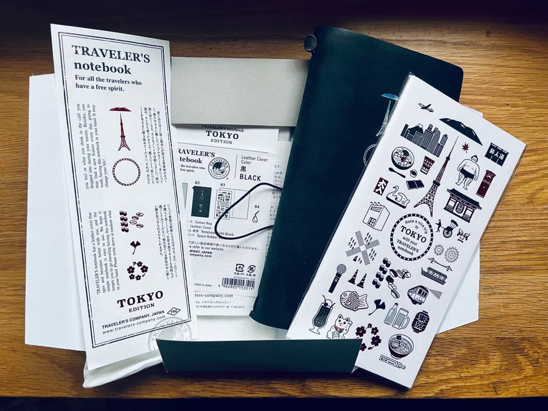 【トラベラーズノート　東京エディション】開封済み品