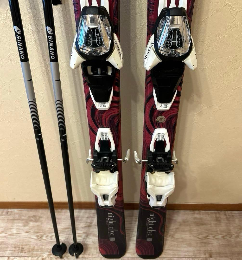 ◾️カービングスキーセット　スキー板146㎝　ブーツ24㎝　レディース用　女性用