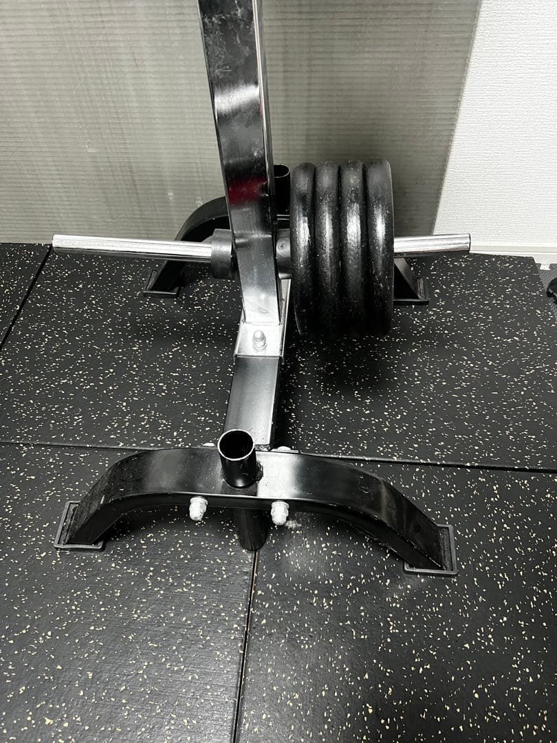 群馬県からホームジム一式 まとめ売り IROTEC可変式ダンベル＋プレートツリー