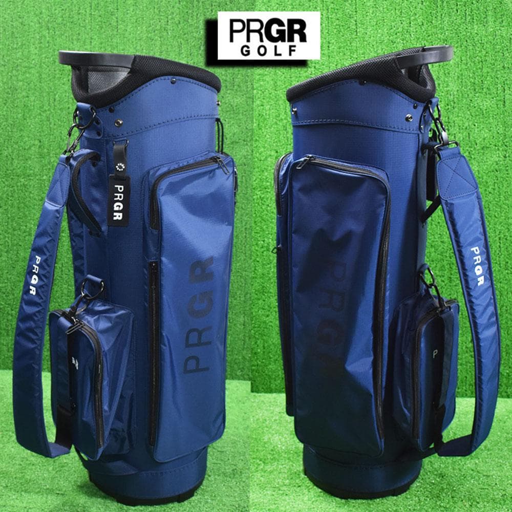 タ*カ様 ＰＲＧＲ/プロギア ゴルフ キャディバッグ９型【ネイビー】中古！