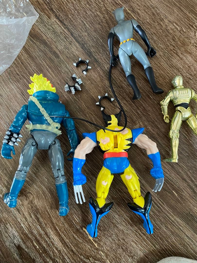 ウルヴァリン他　フィギュア　4点セット