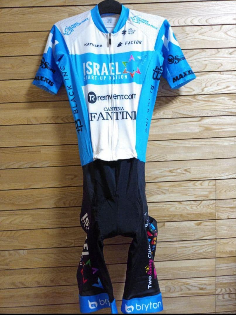 支給品　Israel Premier Tech　ロードスーツ　イスラエル