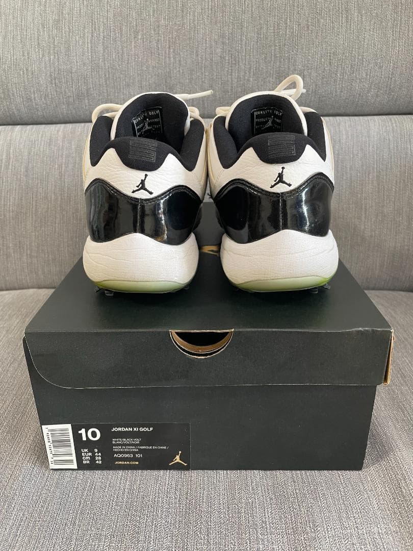 エアジョーダン11 AirJordan11 ロー ゴルフ コンコルド US10