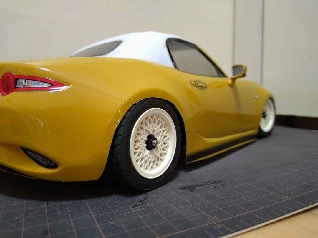 か*ー様 タミヤ　ロードスター　Mシャーシ　サーボモーター、アンプ付き