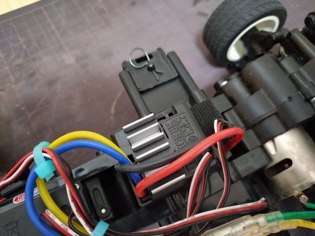 か*ー様 タミヤ　ロードスター　Mシャーシ　サーボモーター、アンプ付き