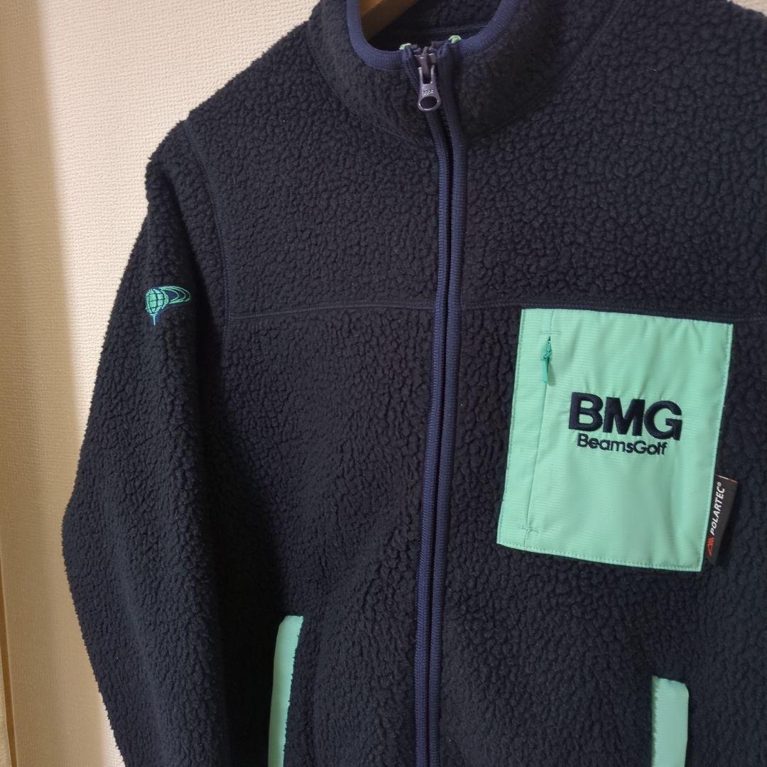★美品★　BEAMS GOLF　パイピング ボア ブルゾン　サイズ　S