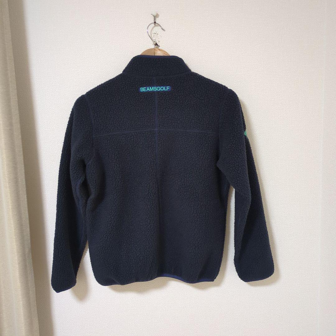 ★美品★　BEAMS GOLF　パイピング ボア ブルゾン　サイズ　S